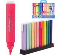 Набор текстовыделителей ЮНЛАНДИЯ COLORSTAR 12 шт, ассорти, линия 1-4 мм 151718