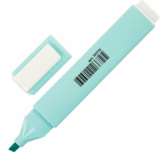 Текстовыделитель ЮНЛАНДИЯ COLORSTAR PASTEL, бирюзовый, линия 1-4 мм 151713