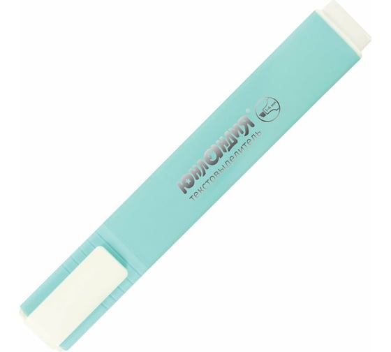 Текстовыделитель ЮНЛАНДИЯ COLORSTAR PASTEL, бирюзовый, линия 1-4 мм 151713