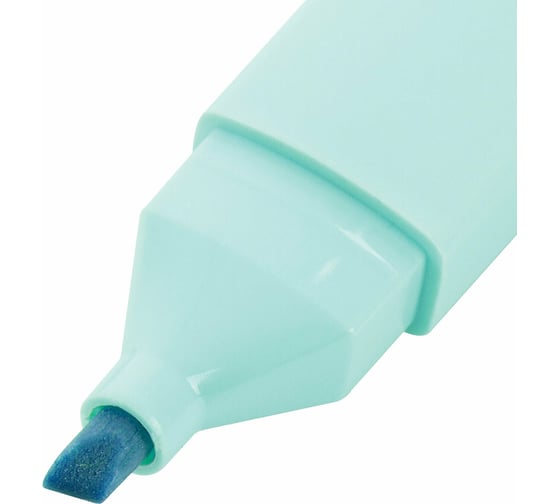 Текстовыделитель ЮНЛАНДИЯ COLORSTAR PASTEL, бирюзовый, линия 1-4 мм 151713