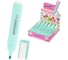 Текстовыделитель ЮНЛАНДИЯ COLORSTAR PASTEL, бирюзовый, линия 1-4 мм 151713 1