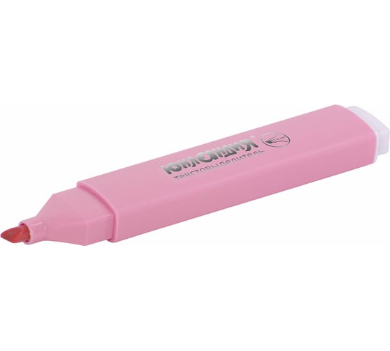 Текстовыделитель ЮНЛАНДИЯ COLORSTAR PASTEL, пастельный розовый, линия 1-4 мм 151712