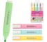 Набор текстовыделителей ЮНЛАНДИЯ COLORSTAR PASTEL 4 шт, ассорти, линия 1-4 мм 151716 1