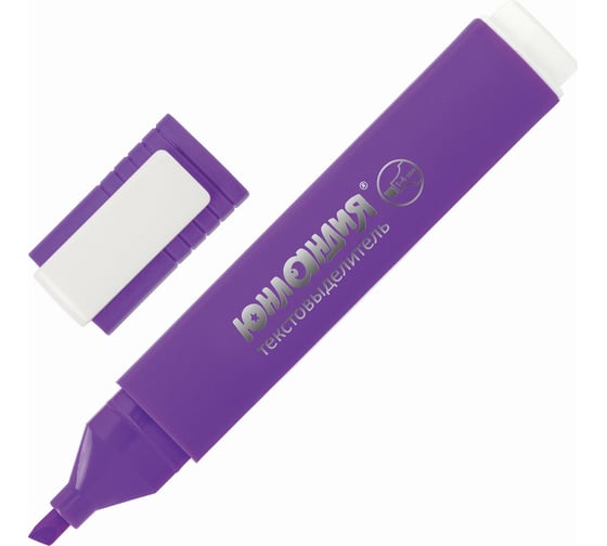 Текстовыделитель ЮНЛАНДИЯ COLORSTAR, фиолетовый, линия 1-4 мм 151704 1