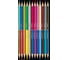 Двусторонние карандаши MAPED Франция Color'Peps Duo 12 штук, 24 цвета, трехгранные 180881 2