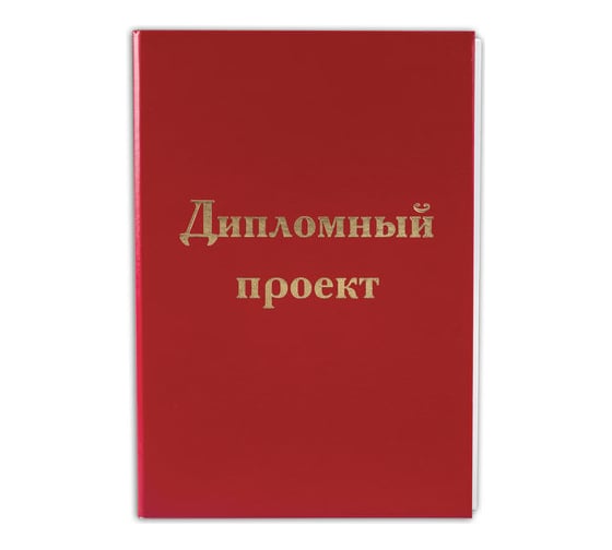 Папка для дипломного проекта STAFF А4 215х305 мм, жесткая обложка, 100 листов без рамки 127525 1