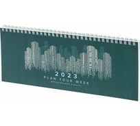 Датированный планинг Staff Metropolis на 2023 112x285 мм, гребень, картонная обложка, 64 листа 114203