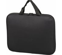 Папка Staff EVERYDAY на молнии с ручками, А4, полиэстер, черная 270733