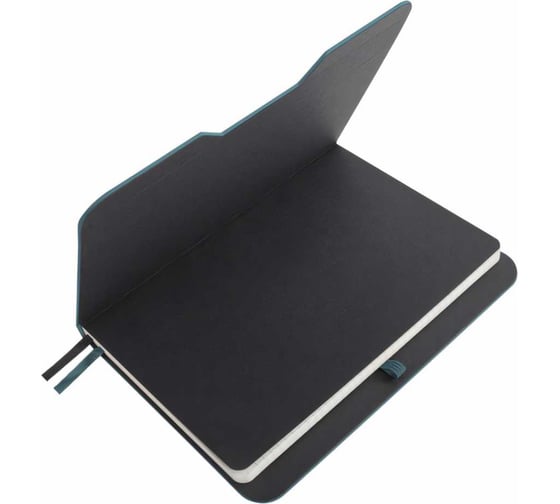 Блокнот BRAUBERG А5, 162x218мм, NOTE, под кожу, софт-тач, с резинкой, 80л, клетка, светло-серый 113441