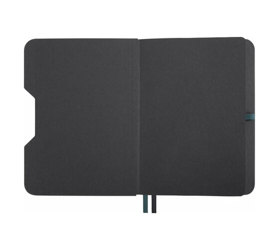 Блокнот BRAUBERG А5, 162x218мм, NOTE, под кожу, софт-тач, с резинкой, 80л, клетка, светло-серый 113441