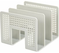 Лоток-сортер для бумаг BRAUBERG Office-Expert, 3 отделения, 207x212x168 мм, сетчатый, серый 238022