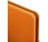 Блокнот BRAUBERG А5, 148x218мм, DUO, под кожу, с резинкой, 80л, клетка, оранжевый/зеленый 113435 5