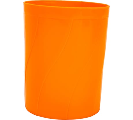 Стакан для пишущих принадлежностей Осколпласт оранжевый 300-12