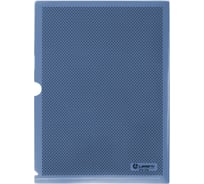 Папка-уголок Lamark Security, 3 отделения, 0,2 мм, А4, синий, 6 шт LF0608-BL