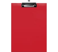 Планшет с верхним зажимом Lamark А4, ламинированный картон, красный CB0543-03