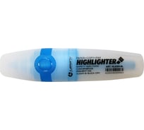 Маркер-выделитель Lamark 1-5 мм, голубой, скошенный наконечник, 12 шт HL0305-BL