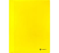 Папка-скоросшиватель Lamark А4, 0,3 мм, непрозр. верхний лист, внутр. карман, желтая, 10 шт FF0053-YL