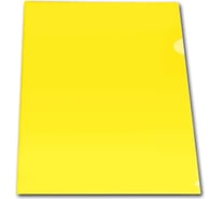 Папка-уголок Lamark 0,18 мм, А4 глянцевая, желтая, 20 шт LF0060-YL