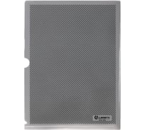 Папка-уголок Lamark Security, 3 отделения, 0,2 мм, А4, серый, 6 шт LF0608-GR