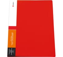 Папка с боковым зажимом Lamark 0,6 мм, корешок 17 мм, красная CF0142-RD