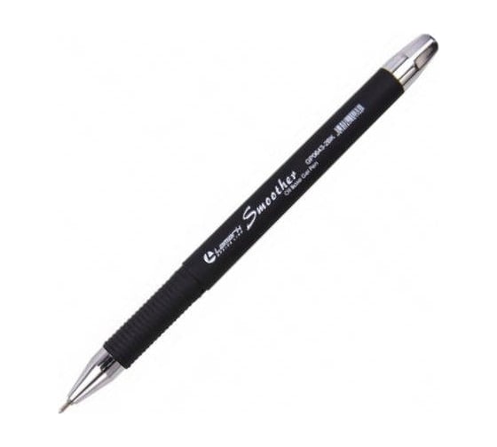Ручка Lamark Evolution Oilgel корпус с покрытием Soft touch, метал. наконечник, 0,7 мм, 12 шт GP0643-2BK