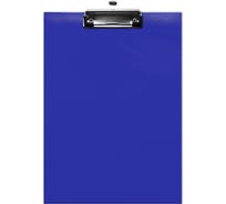 Планшет с верхним зажимом Lamark А4, ламинированный картон, синий CB0543-02