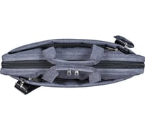 Сумка LAMARK для ноутбука 15,6", одно отделение, два кармана снаружи, размер 41х29х6 см, шт 1 DC0034-LGR