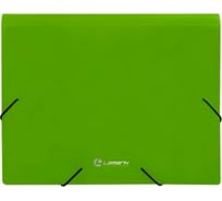Папка LAMARK на резинке А5, 200х250 мм, пластик 0,4 мм, цвет лайм упаковка 20 шт TF0135-LG
