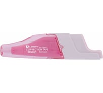 Корректирующая лента LAMARK Sharp 5 мм х 6 м, розовый корпус CR0671-PK