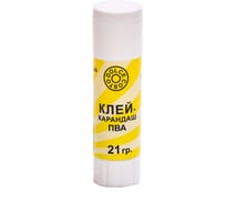 Клей-карандаш ПВА DOLCE COSTO 21 г. упаковка 24 шт D00141