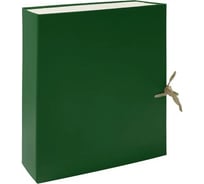 Архивная папка-бокс LAMARK складная, бумвинил, А4, 50 мм, зеленая упаковка 25 шт AB0105-GN