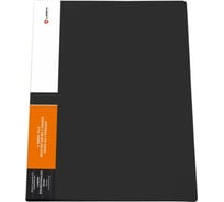 Папка LAMARK 4 кольца диаметром 25 мм, корешок 32 мм? 0,6 мм, черная RF0169-BK