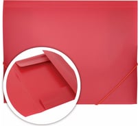 Папка DOLCE COSTO на резинках Эконом, A4, красная, упаковка 80 шт D00332-RD