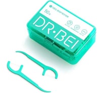 Зубная нить-зубочистка DR.BEI Флоссер Dental Floss PIck, 50 шт FLOSS PICK DR.BEI FLOSS PICK