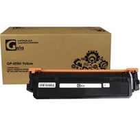Картридж для принтеров Canon Yellow без чипа 5900 копий GalaPrint GP_055H_Y_no_chip