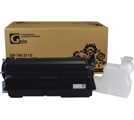 Тонер-туба для принтеров Kyocera с бункером для тонера 15500 копий GalaPrint GP_TK-3110_WC 1