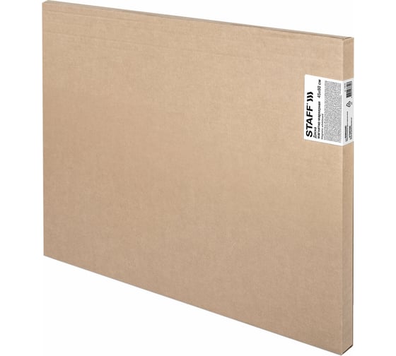 Магнитно-маркерная доска Staff 60x90 см, металлическая рамка, ECO 238137