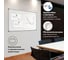 Магнитно-маркерная доска Staff 60x90 см, металлическая рамка, ECO 238137 12