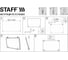 Магнитно-маркерная доска Staff 90x120 см, металлическая рамка, ECO 238138 8