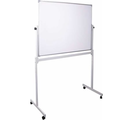 Магнитно-маркерная доска Staff ECO на стенде 90x120 см, 2-сторонняя 238143