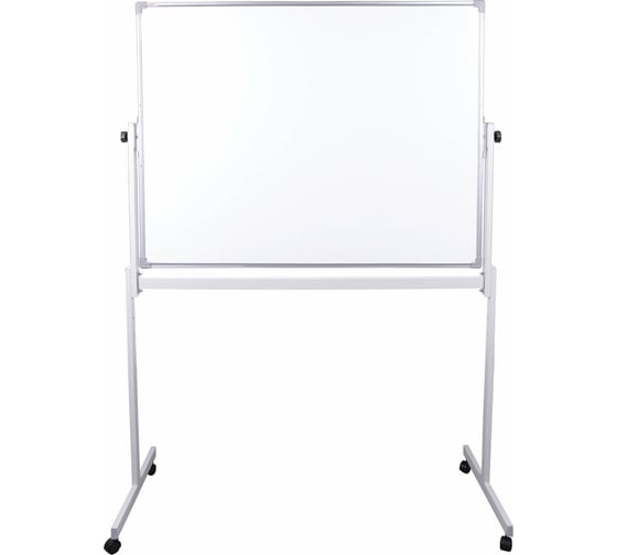 Магнитно-маркерная доска Staff ECO на стенде 90x120 см, 2-сторонняя 238143