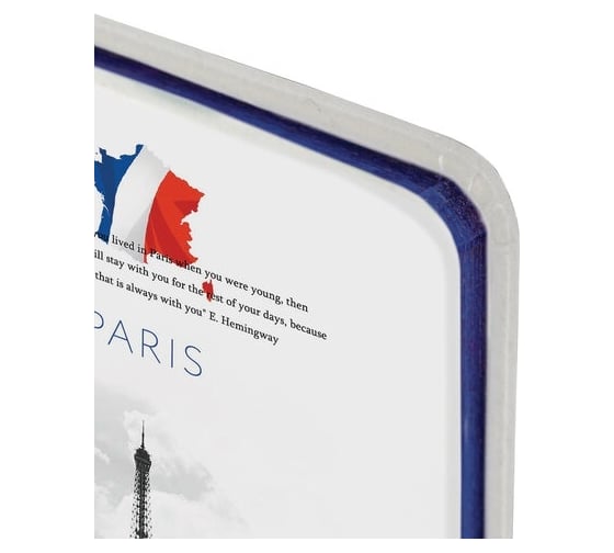 Блокнот BRAUBERG VISTA Paris А5, 143x210 мм, под кожу, твердый, 80 л 112069