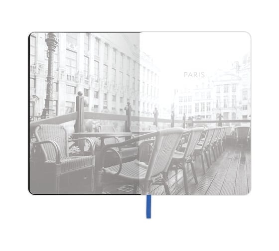 Блокнот BRAUBERG VISTA Paris А5, 143x210 мм, под кожу, твердый, 80 л 112069