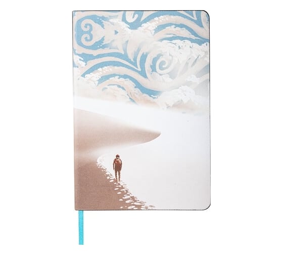 Блокнот BRAUBERG VISTA Desert А5, 143x210 мм, под кожу, гибкий, 80 л 112088 1