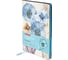 Блокнот BRAUBERG VISTA Delicate flowers А5, 143x210 мм, под кожу, гибкий, 80 л 112077 1