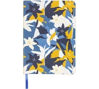 Блокнот BRAUBERG VISTA Flower dreams малый формат, 100x150 мм, А6, под кожу, гибкий, 80 л 112095