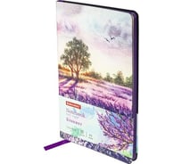 Блокнот BRAUBERG VISTA Violet А5, 143x210 мм, под кожу, гибкий, 80 л 112074