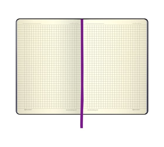 Блокнот BRAUBERG VISTA Violet А5, 143x210 мм, под кожу, гибкий, 80 л 112074