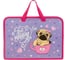 Папка с ручками Пифагор Pug А4, 1 отделение, пластик, молния сверху, 40 мм 270330 4