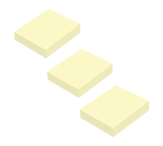 Самоклеящиеся блоки BRAUBERG EXTRA STICKY пастельные, 40x50 мм, комплект 12 шт. по 100 шт 112413
